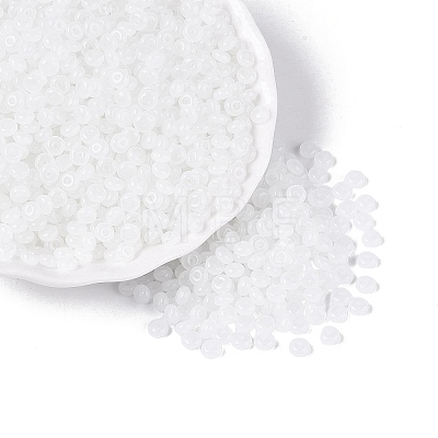 Transparent Glass Seed Beads SEED-Q041-01A-1