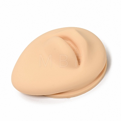 Soft Silicone Mouth Flexible Model Body Navel Displays with Acrylic Stands ODIS-E016-06-1