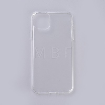 Transparent DIY Blank Silicone Smartphone Case X-MOBA-F007-11-1