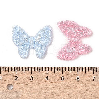 Opaque Resin Decoden Cabochons RESI-Q230-05A-1