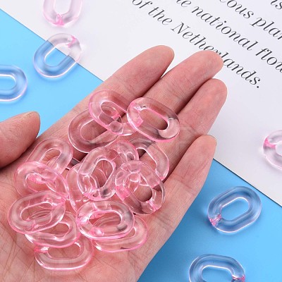 Transparent Acrylic Linking Rings MACR-S373-19-B12-1