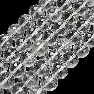 Natural Quartz Crystal Beads Strands G-C280-B14-12mm-1