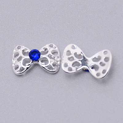 Alloy Rhinestone Cabochons MRMJ-WH0068-41B-04S-1