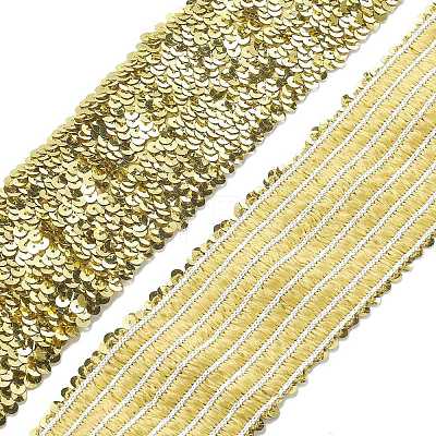 Plastic Paillette Elastic Beads OCOR-XCP0001-71-1