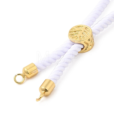 Twisted Nylon Cord Silder Bracelets DIY-B066-03G-07-1