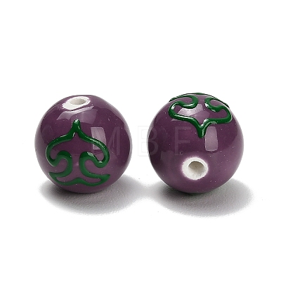 Handmade Porcelain Beads PR-T138-01D-1