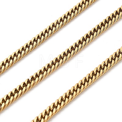 316 Surgical Stainless Steel Cuban Link Chains CHS-B010-01C-G-1