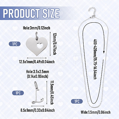 DIY Necklaces Making Kits DIY-TA0015-73L-1