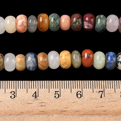 Natural Mixed Gemstone Beads Strands G-A280-A01-02-1