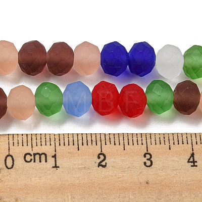Transparent Glass Beads Strands EGLA-A034-M8mm-63-1