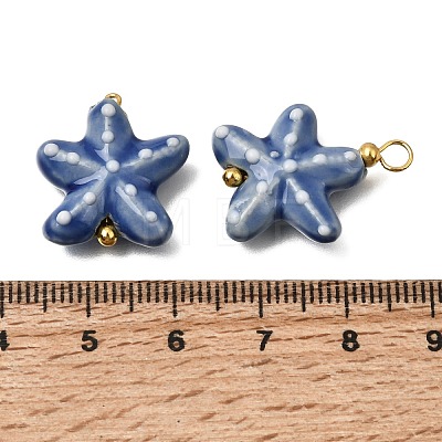 Handmade Porcelain Pendants PR-CBA0027-04G-03-1