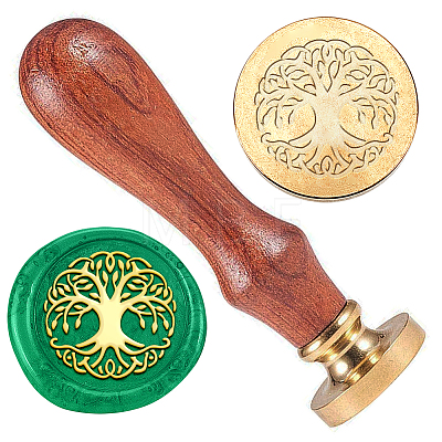 Wax Seal Stamp Set AJEW-WH0208-987-1