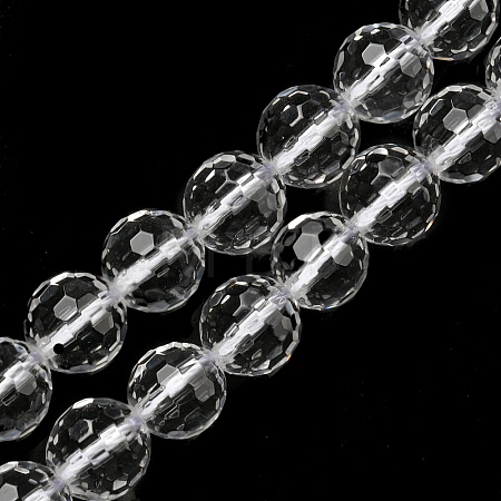 Natural Quartz Crystal Beads Strands G-C079-B06-02-1