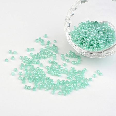 8/0 Ceylon Round Glass Seed Beads X-SEED-A011-3mm-154-1