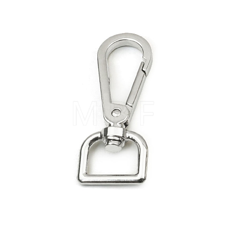 Zinc Alloy Swivel Clasps PURS-PW0005-085P-1