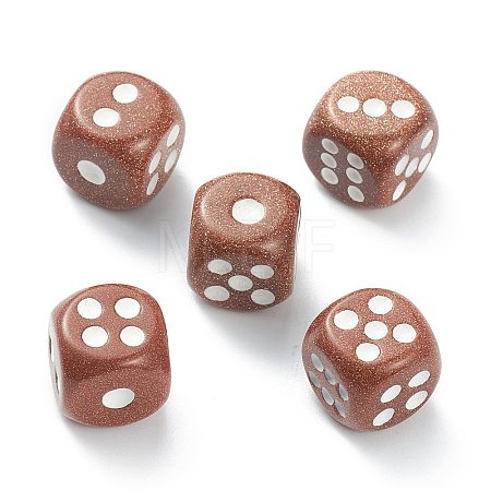 Synthetic Goldstone Cabochons G-M378-02A-1