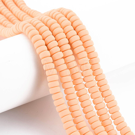 Handmade Polymer Clay Beads Strands CLAY-N008-32-1
