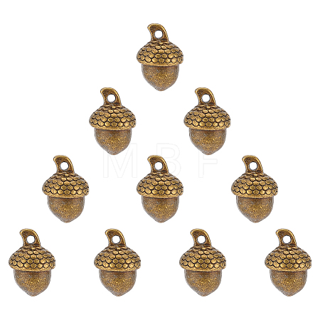 10Pcs Tibetan Style Alloy Pendants FIND-UN0003-15-1