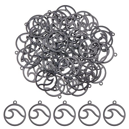304 Stainless Steel Pendants STAS-UN0044-39-1