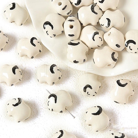 Handmade Porcelain Beads PW-WG9BF07-01-1
