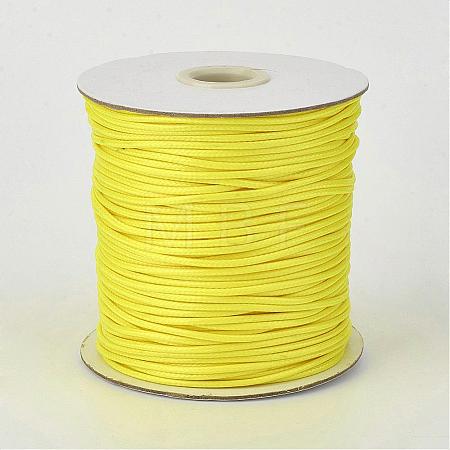 Eco-Friendly Korean Waxed Polyester Cord YC-P002-1mm-1185-1