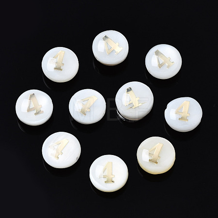 Natural Freshwater Shell Beads SHEL-N003-20-04-1