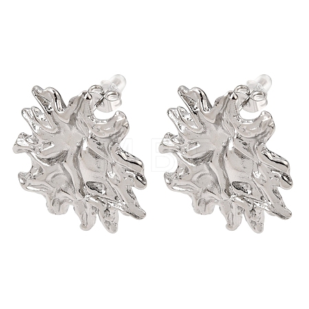 304 Stainless Steel Stud Earrings for Women SA-CBA3E4B-01P-1