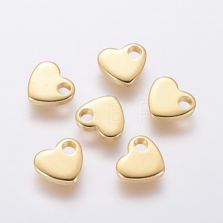 201 Stainless Steel Charms STAS-L234-045B-G-1