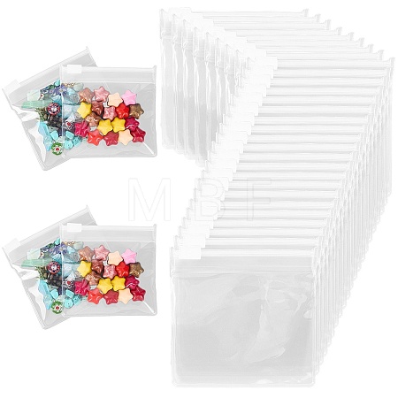 EVA 40Pcs Plastic Zip-lock Bags ABAG-SP0001-18B-08-1