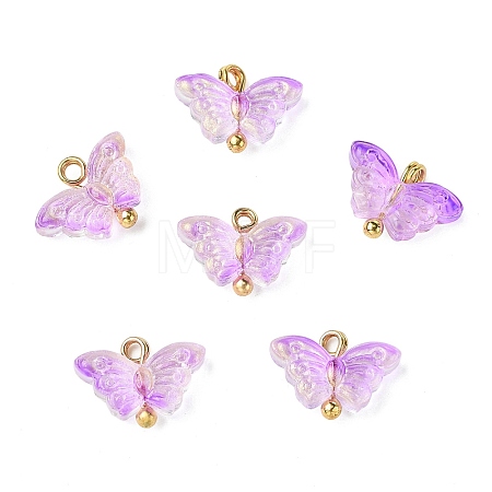 Alloy Glass Pendants GLAA-P080-02G-02-1