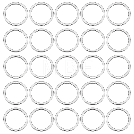 100Pcs 304 Stainless Steel Linking Ring STAS-UN0041-24-1