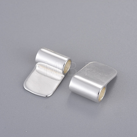 Brass Glue-on Flat Pad Bails X-KK-D519-B-S-1