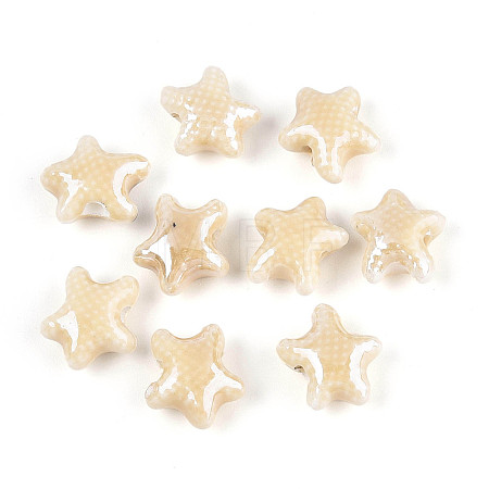 Handmade Porcelain Beads PORC-Q002-03F-01-1