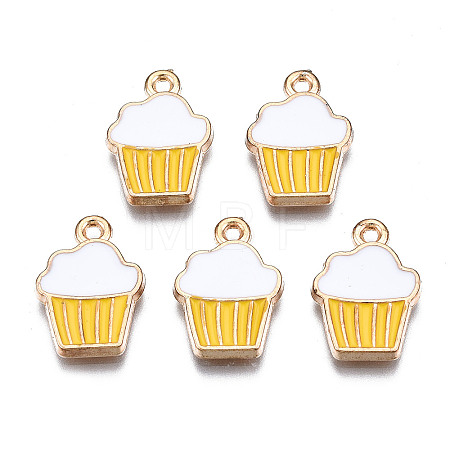 Alloy Enamel Pendants ENAM-S121-127K-1