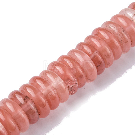 Cherry Quartz Glass Beads Strands G-F743-06G-1