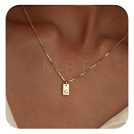 304 Stainless Steel Box Chain Necklaces FS-WG1FEB4-16-1