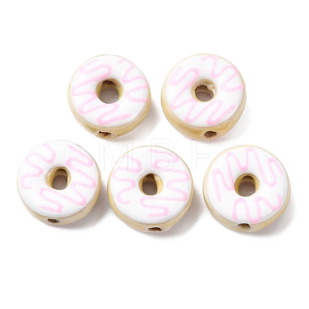 Handmade Porcelain Enamel Beads PORC-K003-09M-1