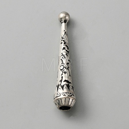 Alloy Cord Ends FIND-WH0111-224AS-1
