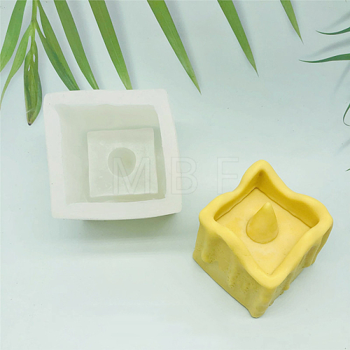 Square DIY Candle Silicone Molds CAND-PW0001-047B-1