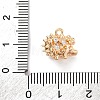 Brass Micro Pave Cubic Zirconia Pendants KK-D288-04G-3