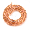 Electroplate Glass Beads Strands EGLA-I013-2mm-FR01-2