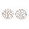 Brass Filigree Joiners Links KK-F772-13P-1