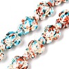 Synthetic Turquoise Dyed Beads Strands G-P507-05A-1-1