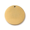 Ion Plating(IP) 304 Stainless Steel Pendants STAS-K270-28B-G-1