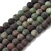Natural Green Opal Beads Strands G-H045-A03-8MM-01-2