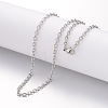 Non-Tarnish 304 Stainless Steel Necklace LS-MAK-K004-10P-1