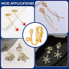 30 Pairs 925 Sterling Silver Clip-on Earring Findings STER-PH0005-01G-5