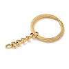 304 Stainless Steel Split Key Rings STAS-D127-04G-2