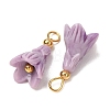 Dyed Synthetic Coral Pendants GG-CBAC295-03G-06-3