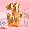 High End Resin Side Body Model Portrait Jewelry Stand NDIS-B001-03D-6